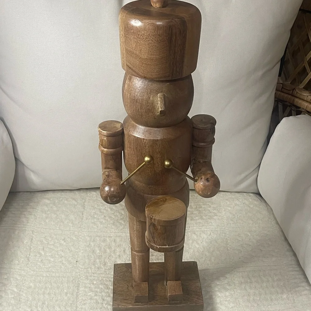 Wooden Nutcracker Figurine large 23.5” Christmas decorations drummer
